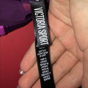 2 brand new Victoria Secret sport bras. Size  32DD